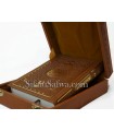 Quran in his luxury box - Leather engraved