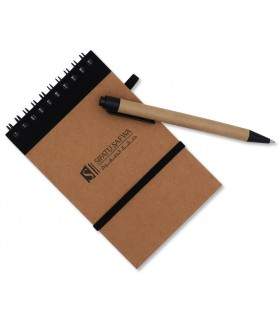 Eco-friendly Spiral Notepad (with a ball pen) - SifatuSafwa